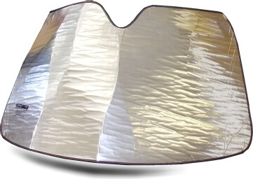 Heatshield Windshield Sun Shade for 1967-1976 Dodge Dart (exterior view)