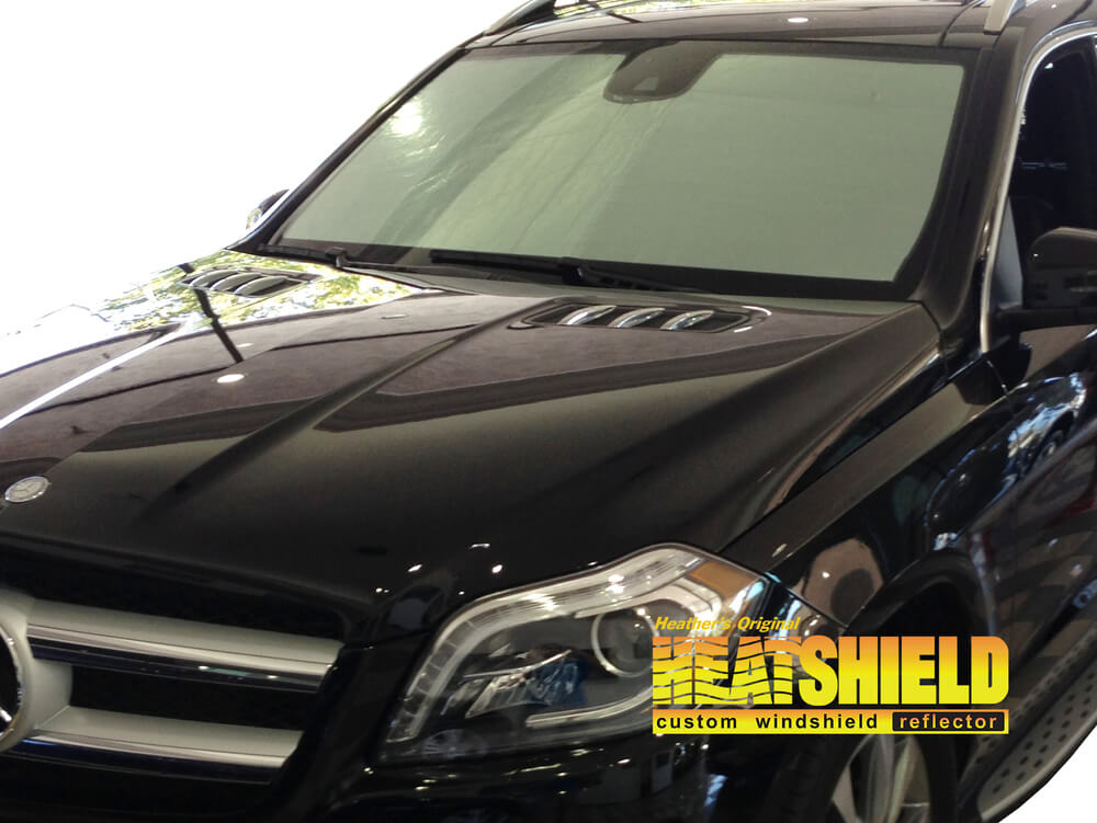 2012 Mercedes MClass (W166) SUV Windshield Sun Shades, Car Window