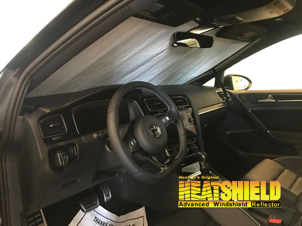vw golf windshield sun shade