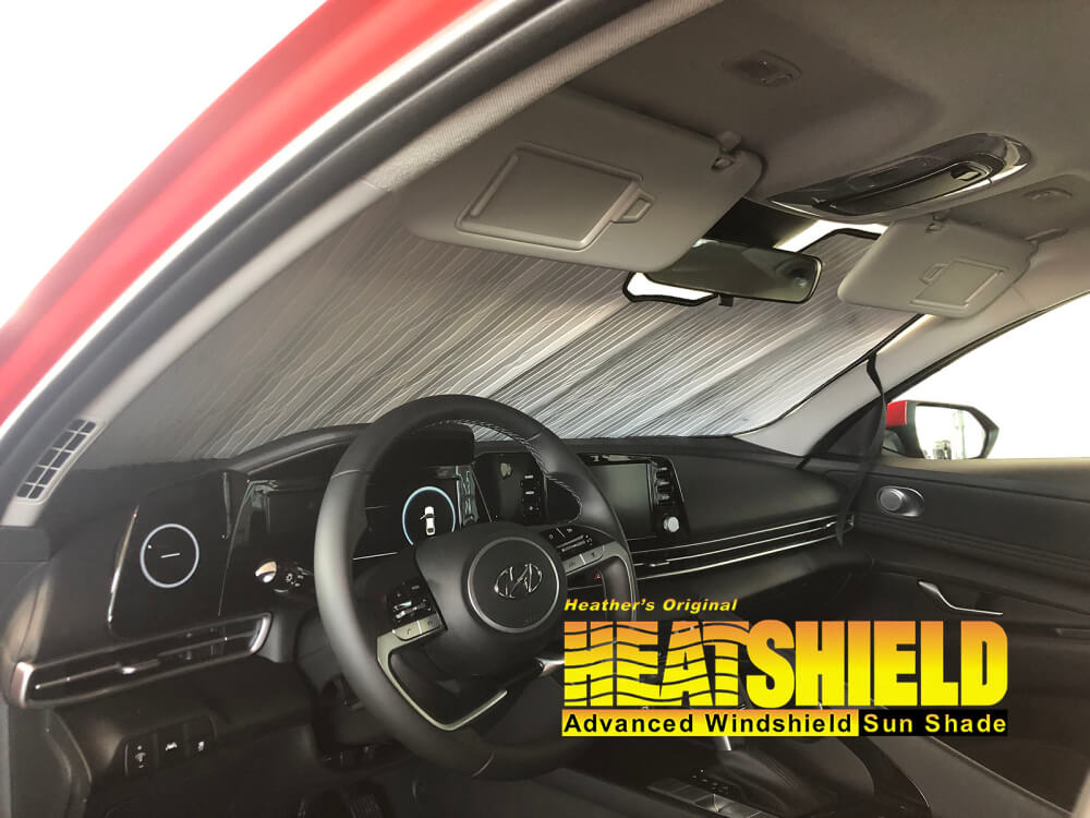 2023 Hyundai Elantra Sedan Windshield Sun Shades, Car Window Shades and
