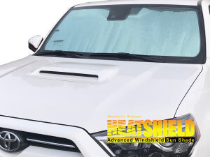 Heatshield Windshield Sun Shade for 2020, 2021, 2022, 2023, 2024 Toyota 4Runner (exterior view)