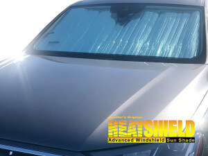 Heatshield Windshield Sun Shade for 2017-2025 Audi Q7 (exterior view)